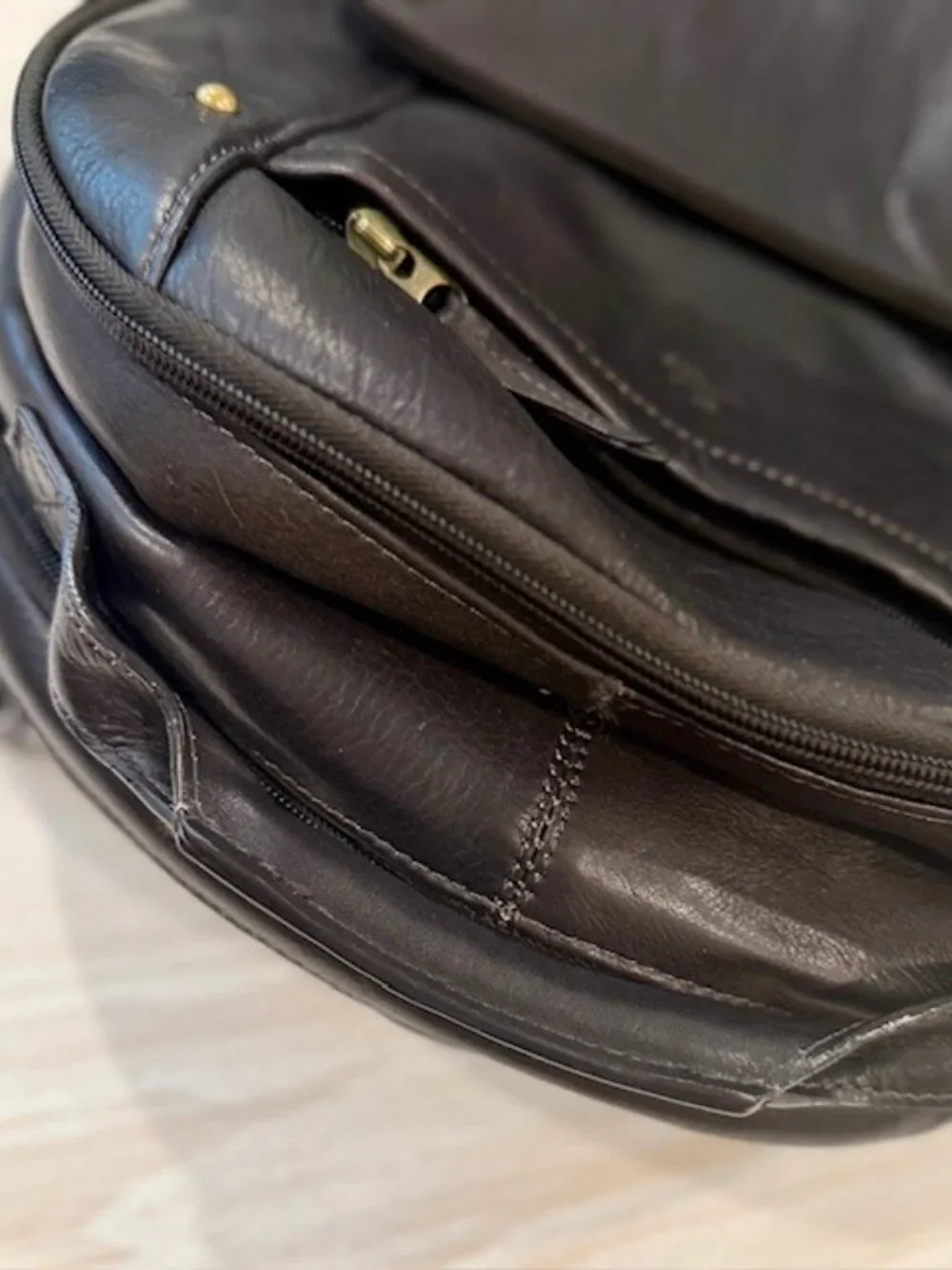 SOLO New York Reade Colombian Leather Backpack
